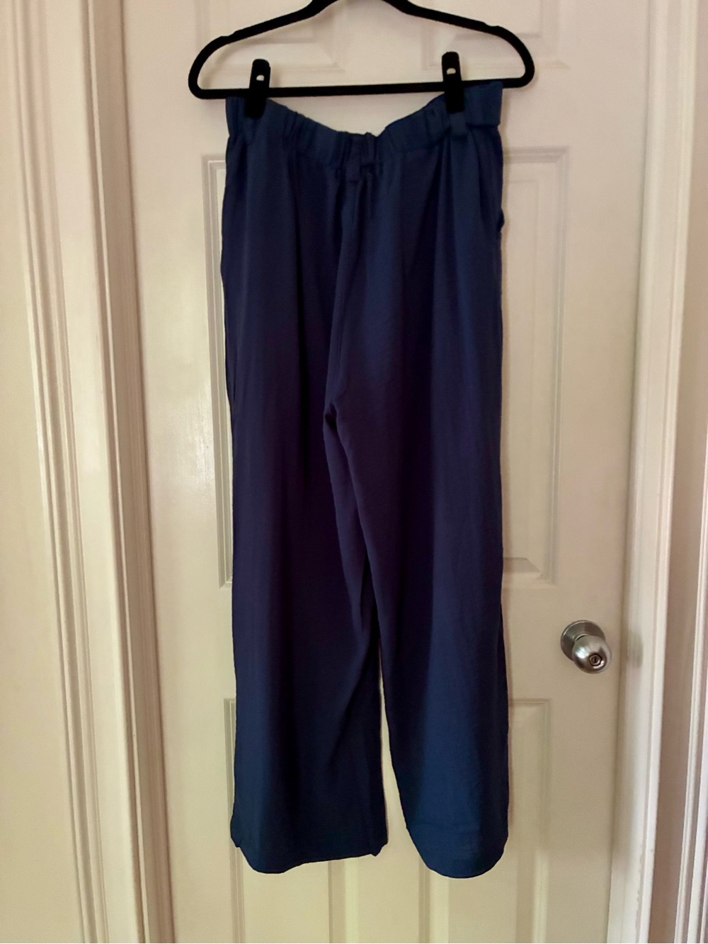 Halara Women's Navy Lightweight Linen - like Pants
